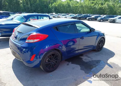 2017 Hyundai Veloster Value Edition из США, поврежденный, VIN KMHTC6AD8HU318294